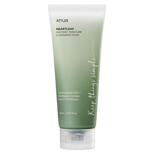 Anua Heartleaf Succinic Moisture Cleansing Foam