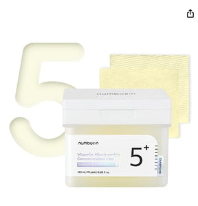 [Numbuzin] No.5 Vitamin-Niacinamide Concentrated Pad (70Pads)