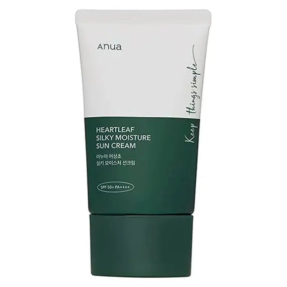 [Anua] Heartleaf Silky Moisture Sunscreen 50ml