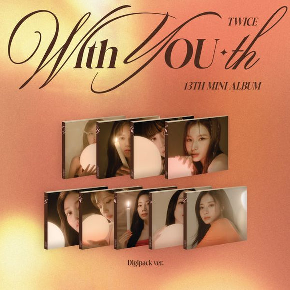 Twice Mini Album Vol. 13 – With YOU-th (Digipack Ver.) (Random)