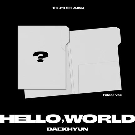 BAEKHYUN The 4th Mini Album – Hello, World (Folder Ver.)