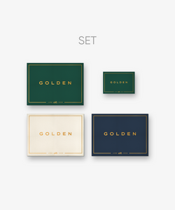 Jung Kook – GOLDEN (3 Version Set + Weverse Album)