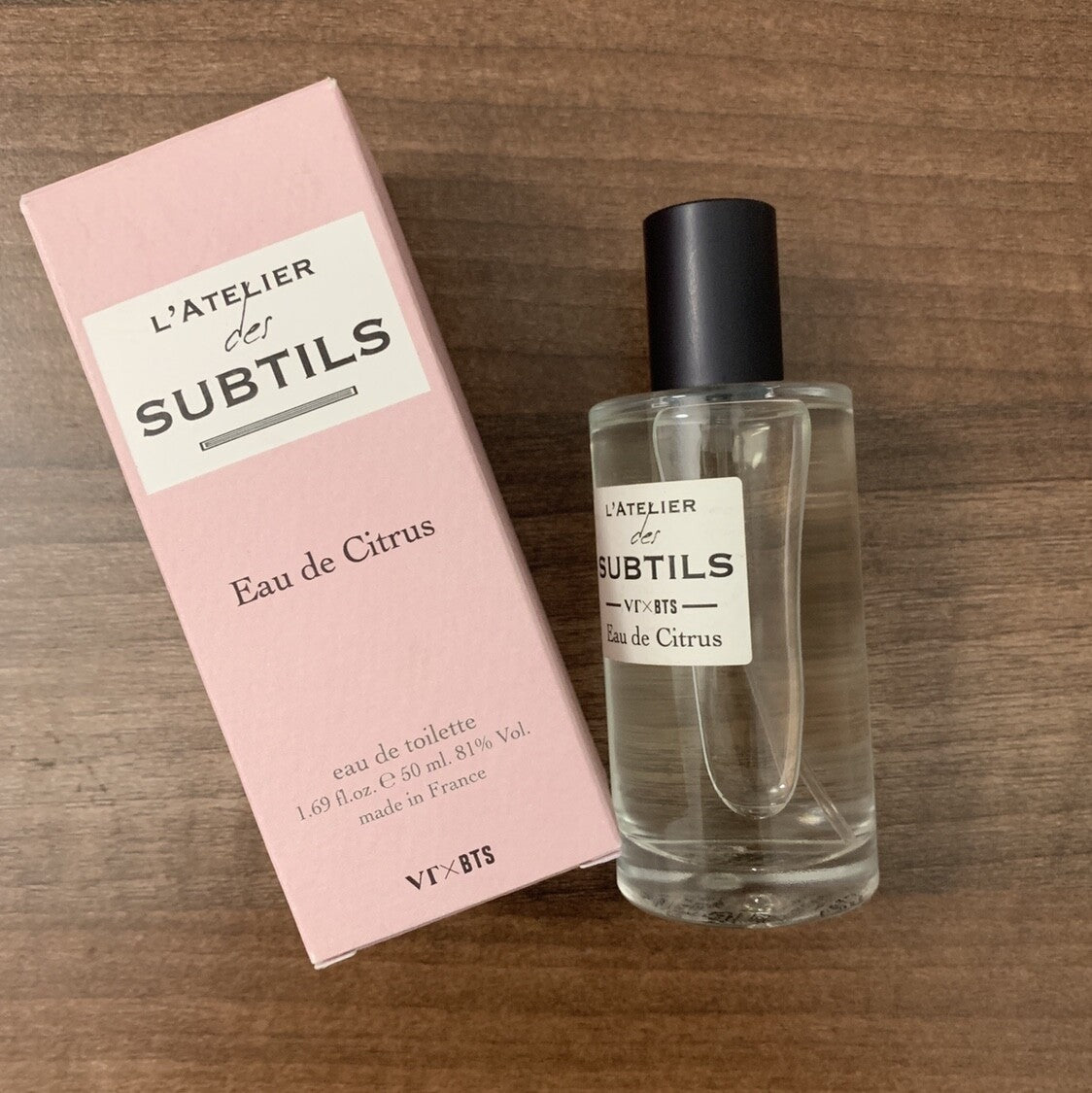 L'Atelier authentic des Subtils VT x BTS Eau de Citrus