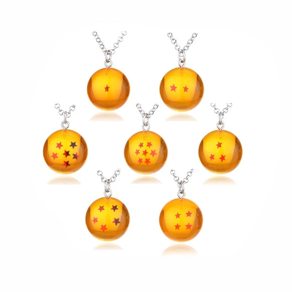 Dragon ball necklaces (7 stars)