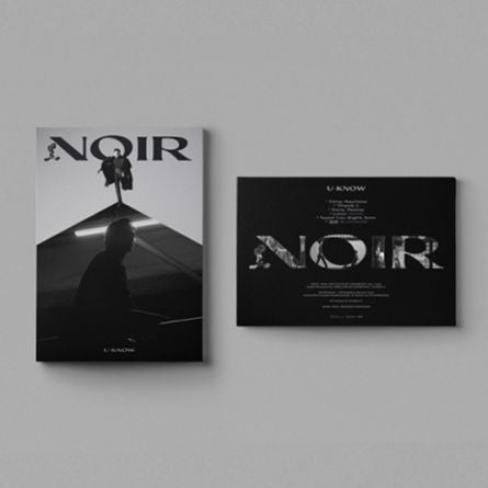 U-Know (TVXQ) Mini Album Vol. 2 - NOIR