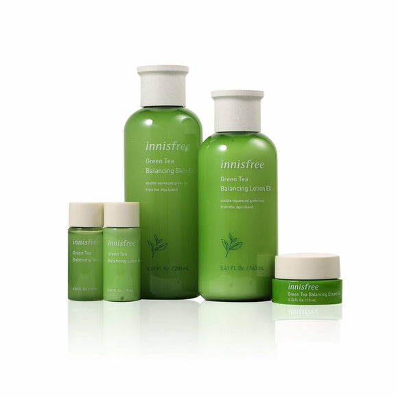 Innisfree Green Tea Balancing Skincare Set EX