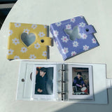 [Be on D] Deco Pocket Mini 3 Hole Polaroid Binder