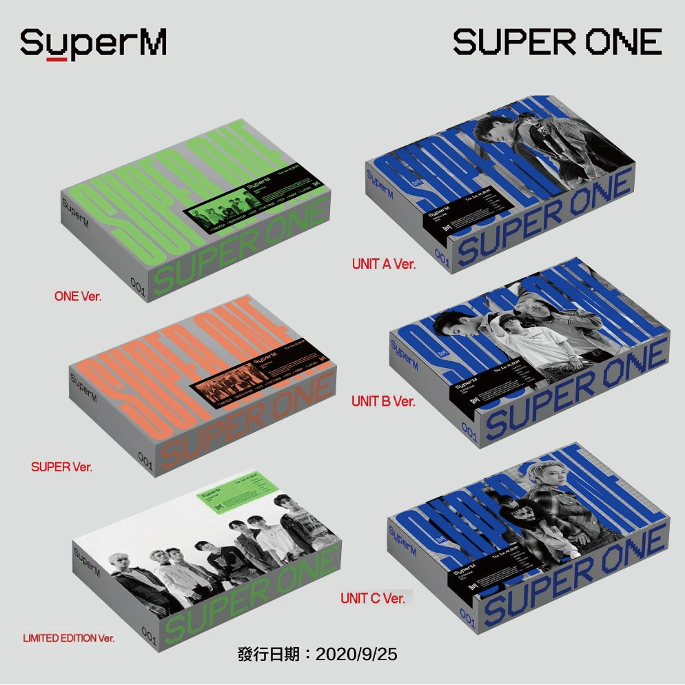 SuperM Super purchases One Album