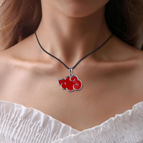 Naruto Necklace  Red Cloud