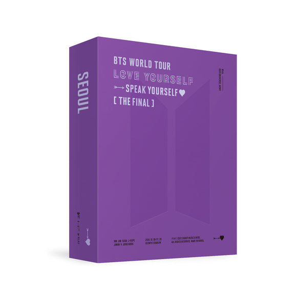 BTS - WORLD TOUR 'LOVE YOURSELF : SPEAK YOURSELF' [THE FINAL] DIGITAL CODE