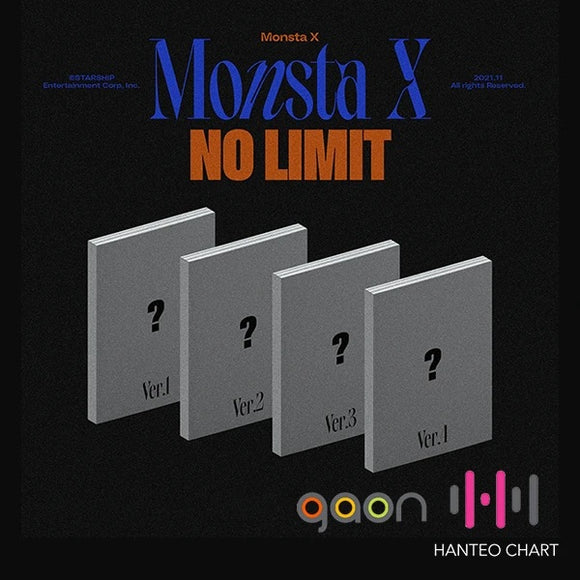 MONSTA X - NO LIMIT (Random Ver.) [PRE-ORDER