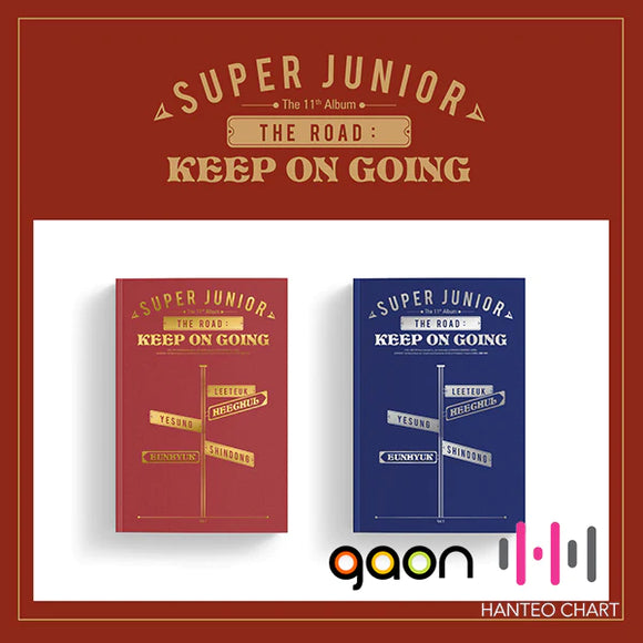 Super Junior Album Vol. 11 - The Road : Keep On Going (Random)